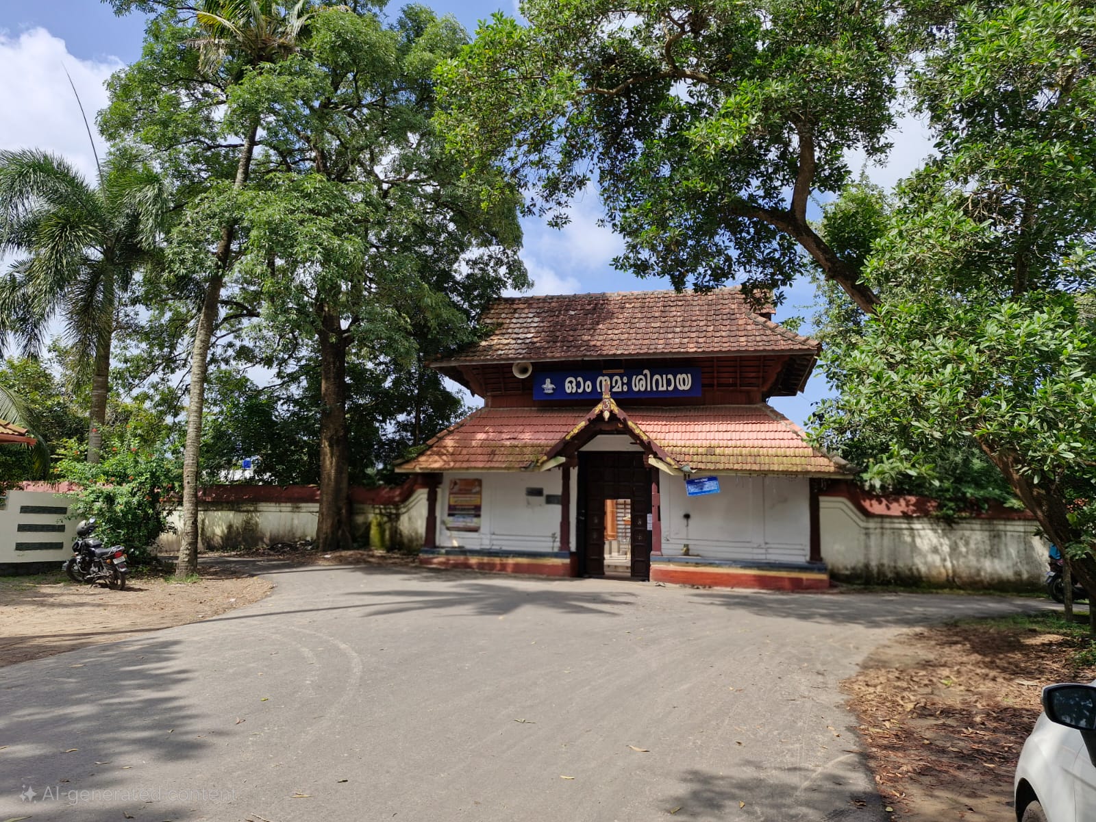 Peruvaram Sree Mahadeva Temple Eastern Gopuram Famous Hindu Temples in Kerala
